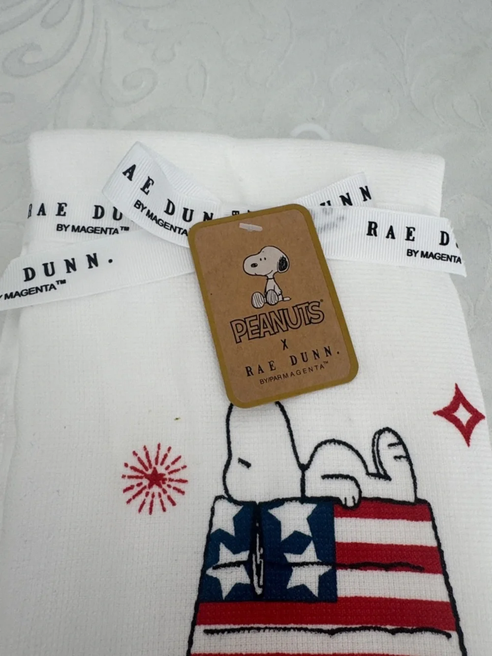 🇺🇸Peanuts X Rae Dunn Patriotic Kitchen Towels